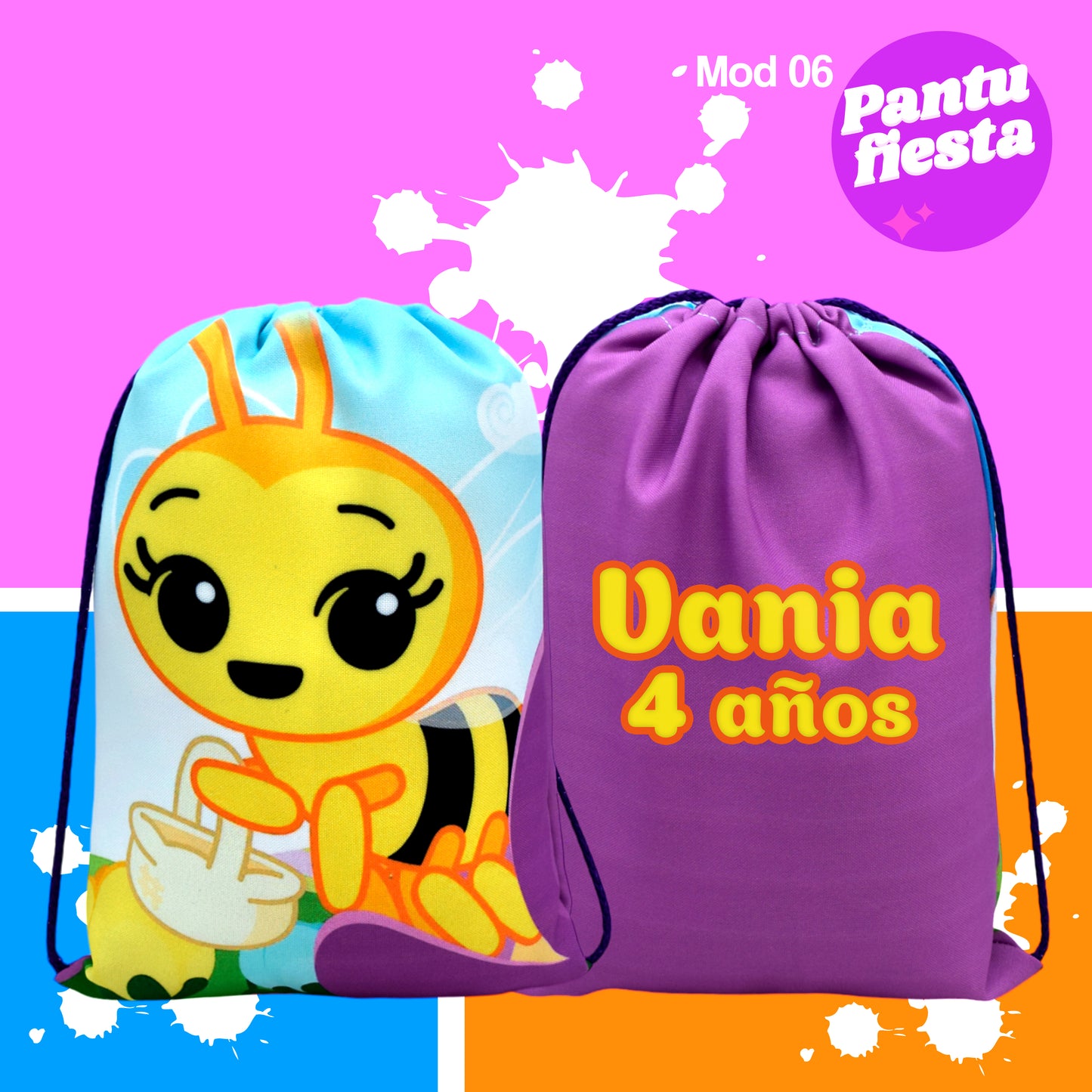 Bolo Dulcero Morralito   Abejita Chiquitita