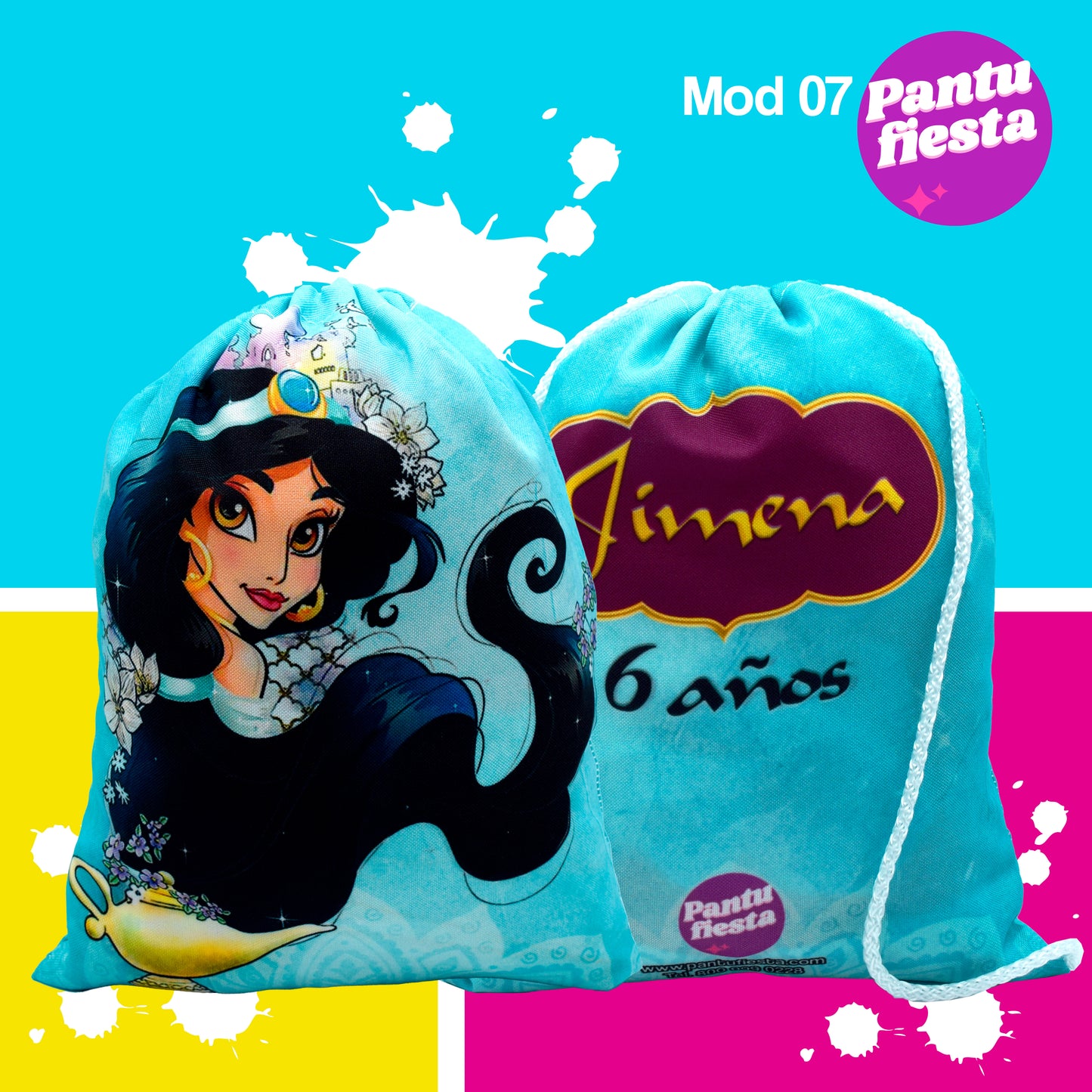 Bolo Dulcero Morralito Aladdin