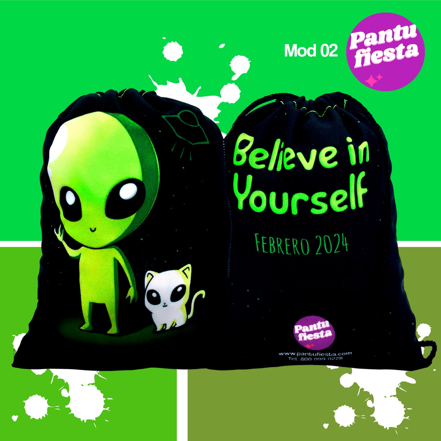 Bolo Dulcero Morralito Alien