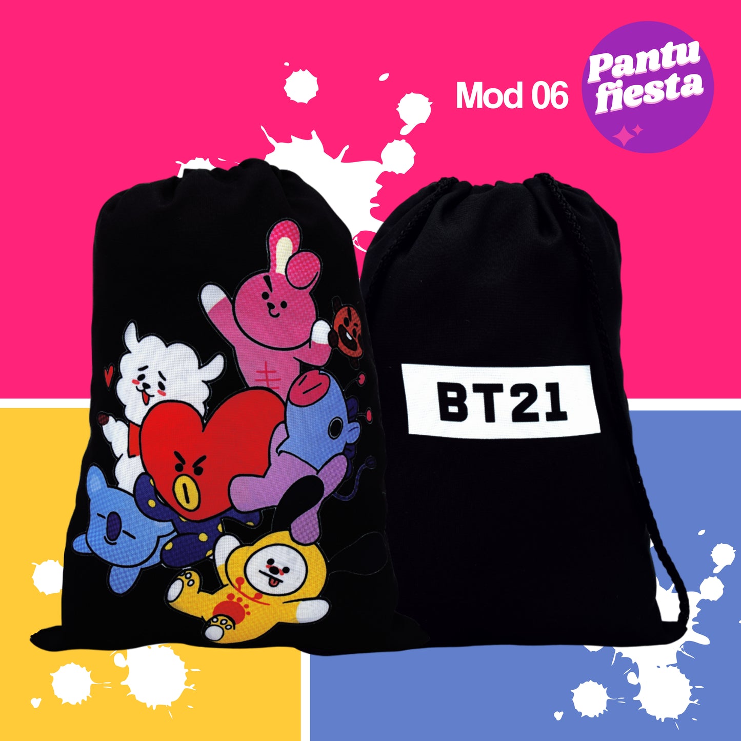 Bolo Dulcero Morralito BT21