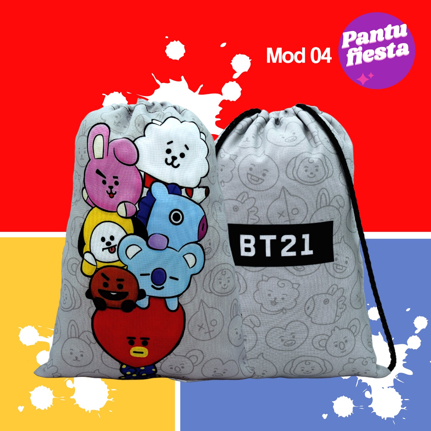 Bolo Dulcero Morralito BT21