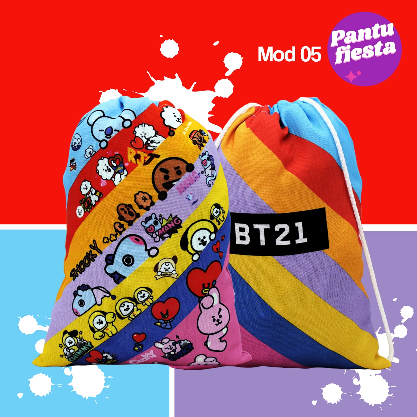 Bolo Dulcero Morralito BT21
