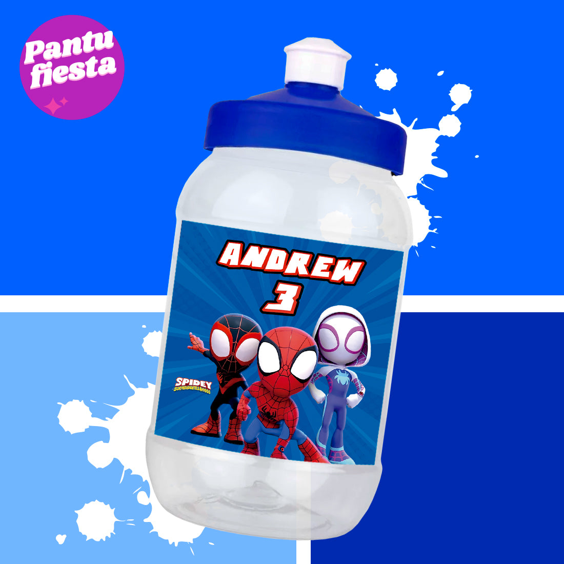 Cilindro Transparente Spidey