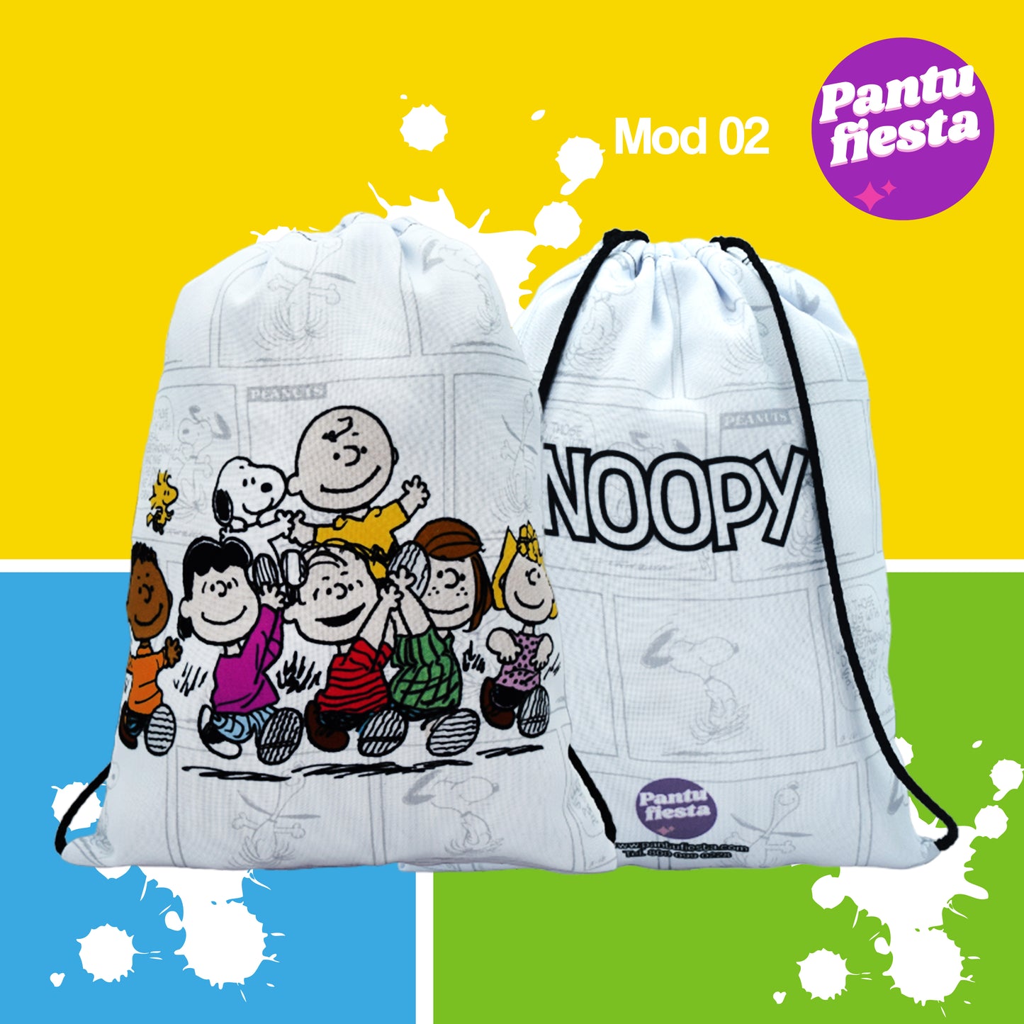 Bolo Dulcero Morralito Snoopy