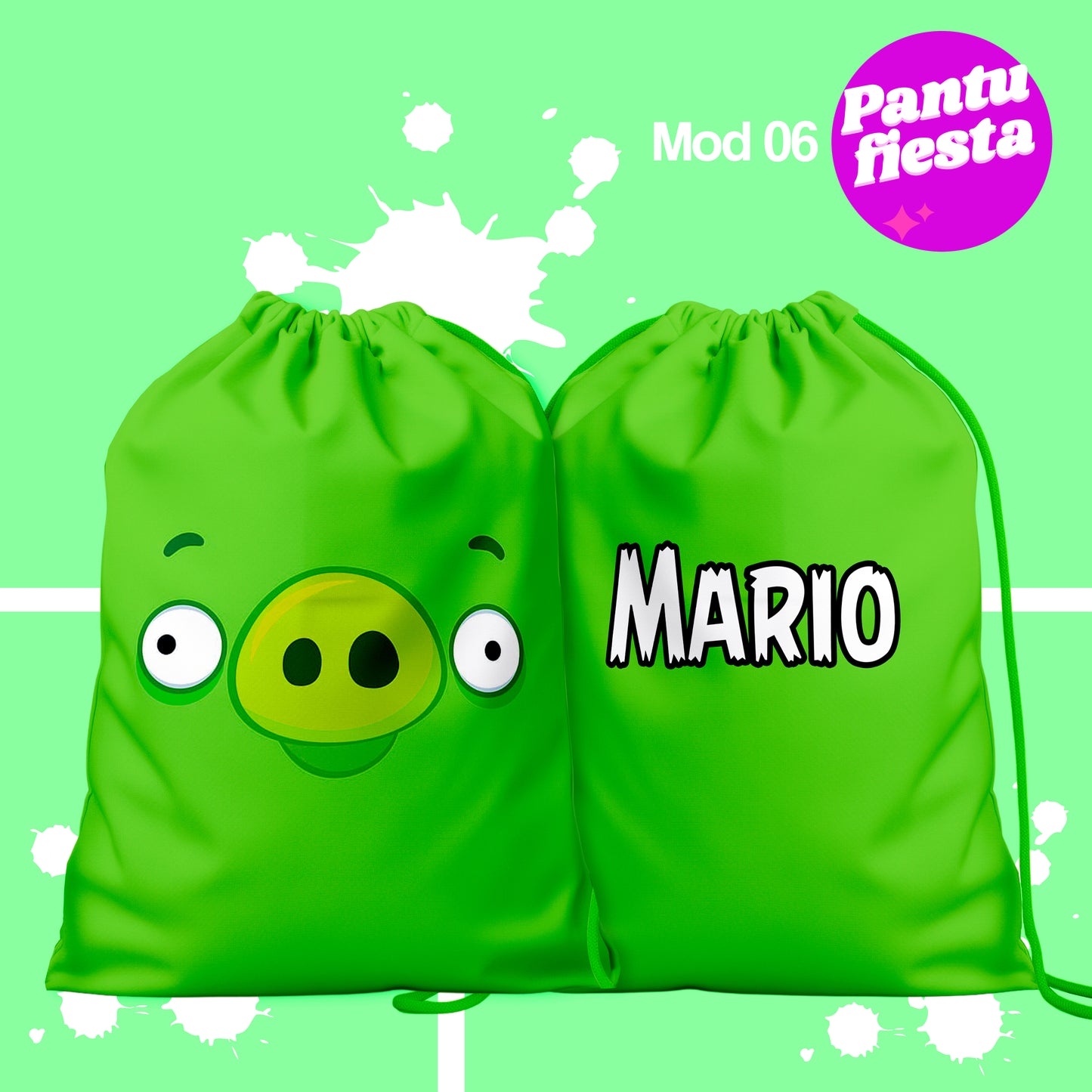 Bolo Dulcero Morralito Angry Birds