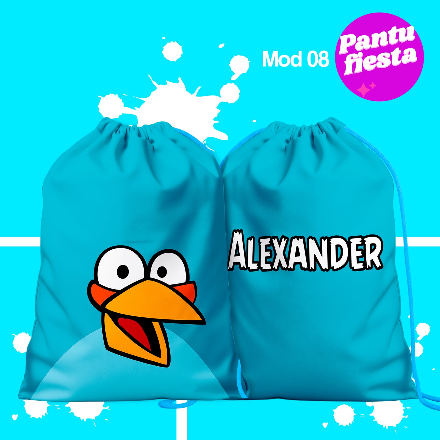 Bolo Dulcero Morralito Angry Birds