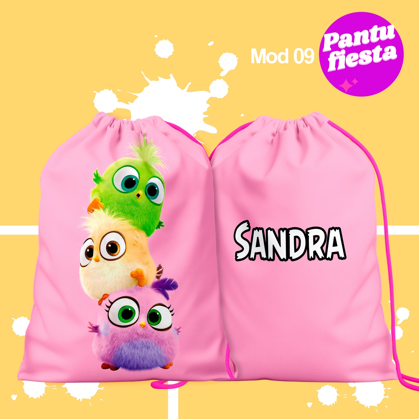 Bolo Dulcero Morralito Angry Birds