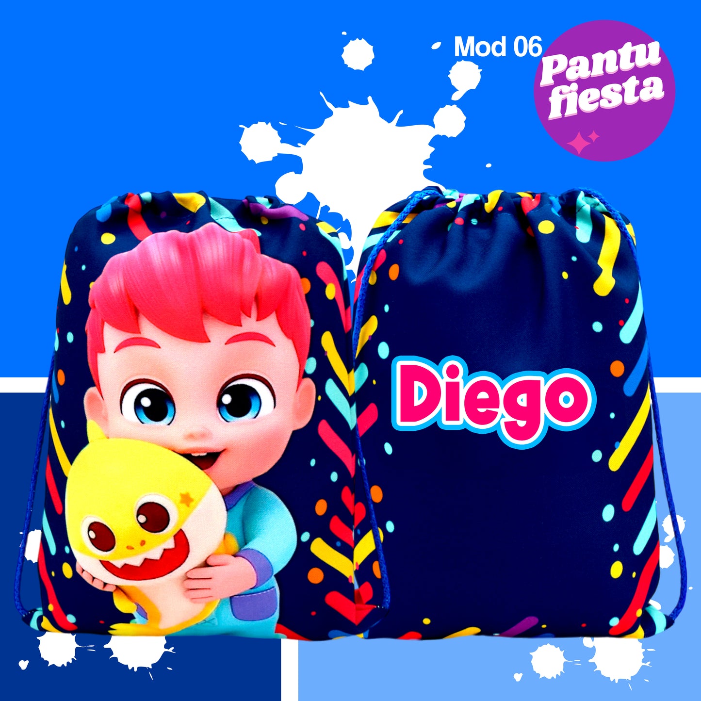 Bolo Dulcero Morralito Bebe Finn