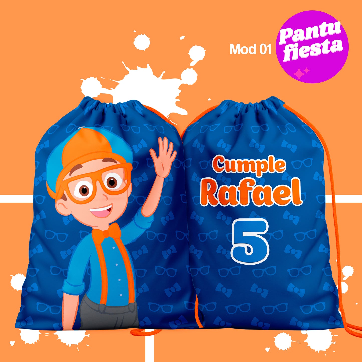 Bolo Dulcero Morralito Blippi