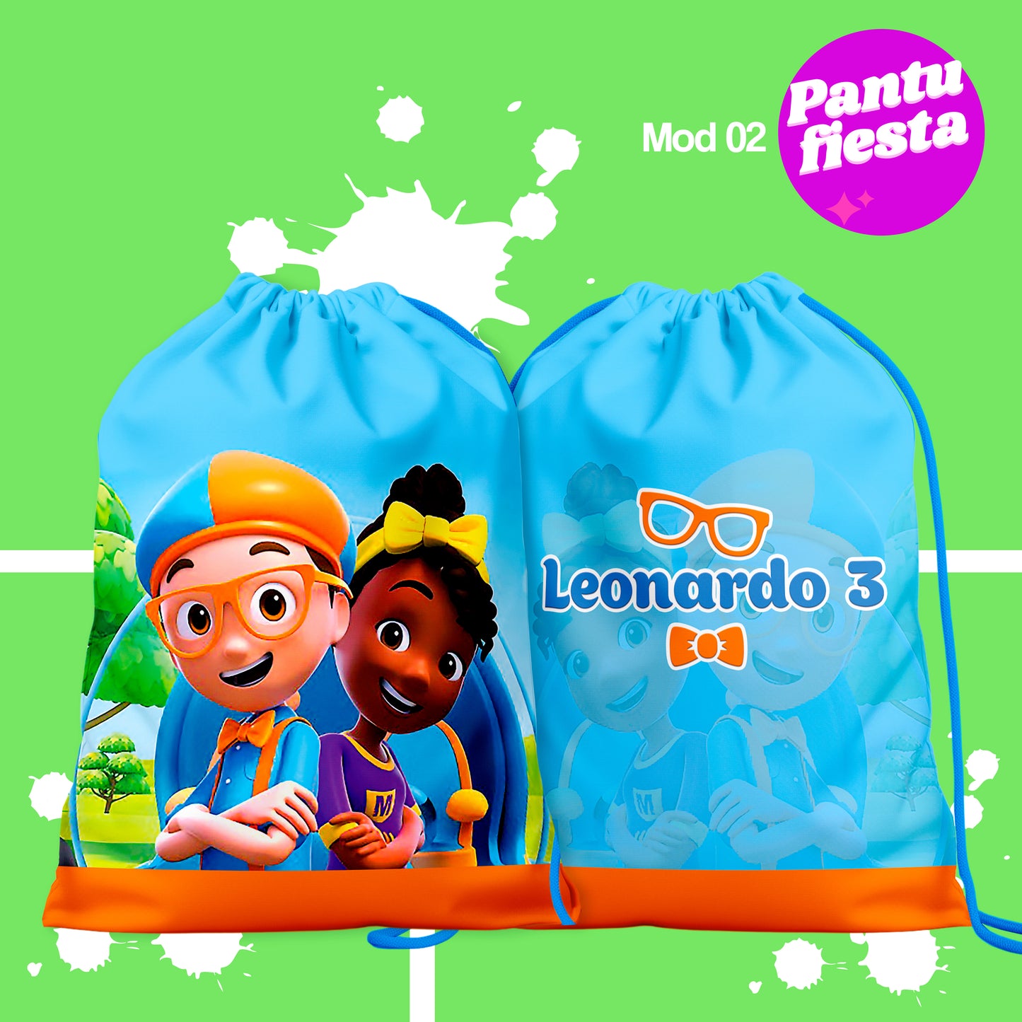 Bolo Dulcero Morralito Blippi