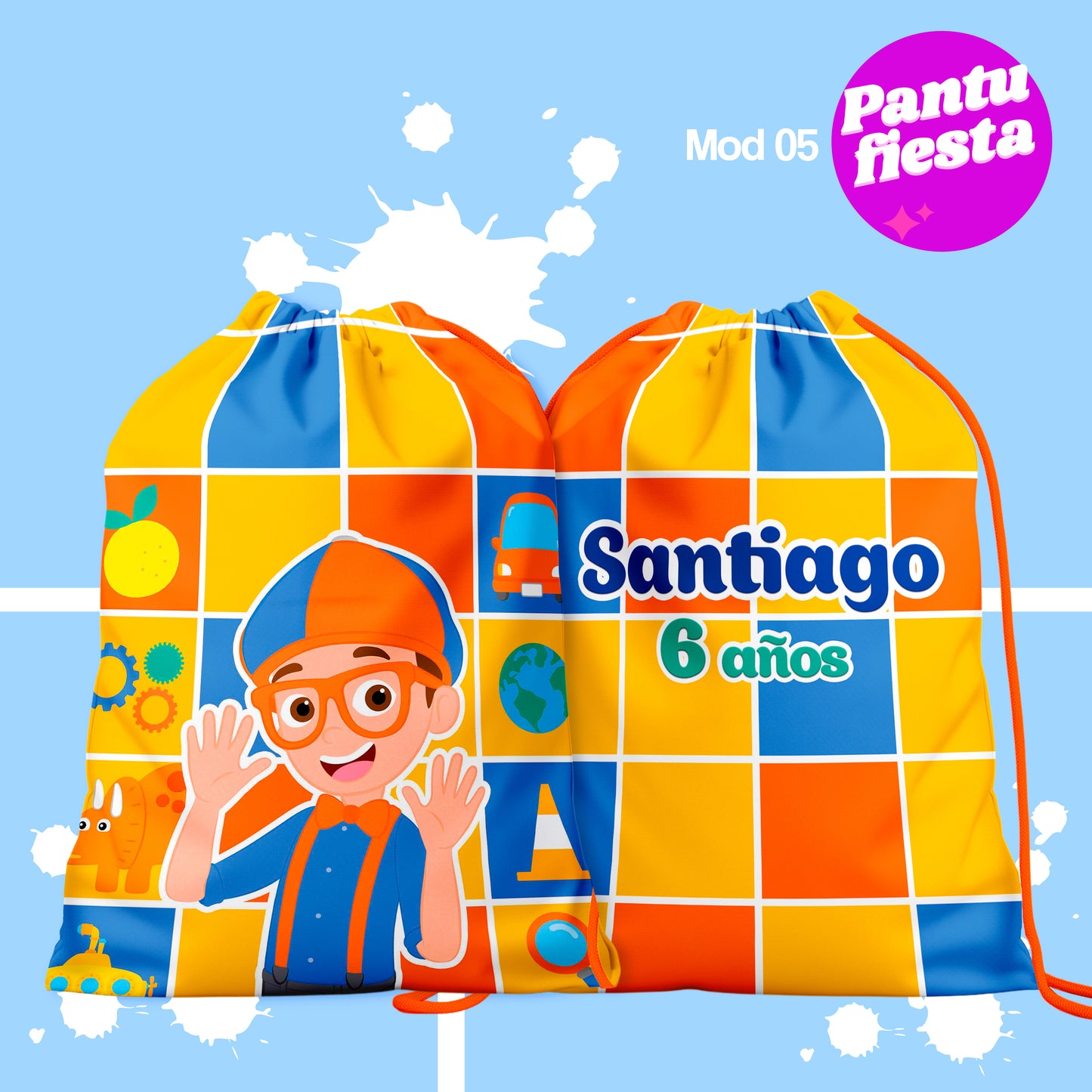 Bolo Dulcero Morralito Blippi