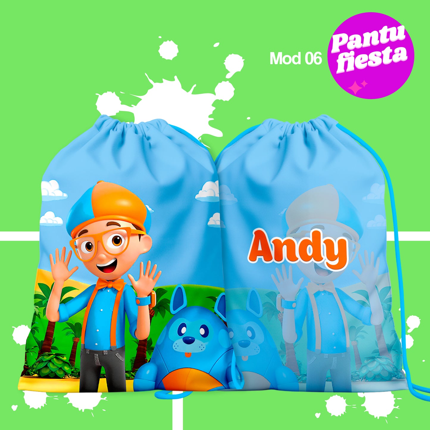 Bolo Dulcero Morralito Blippi