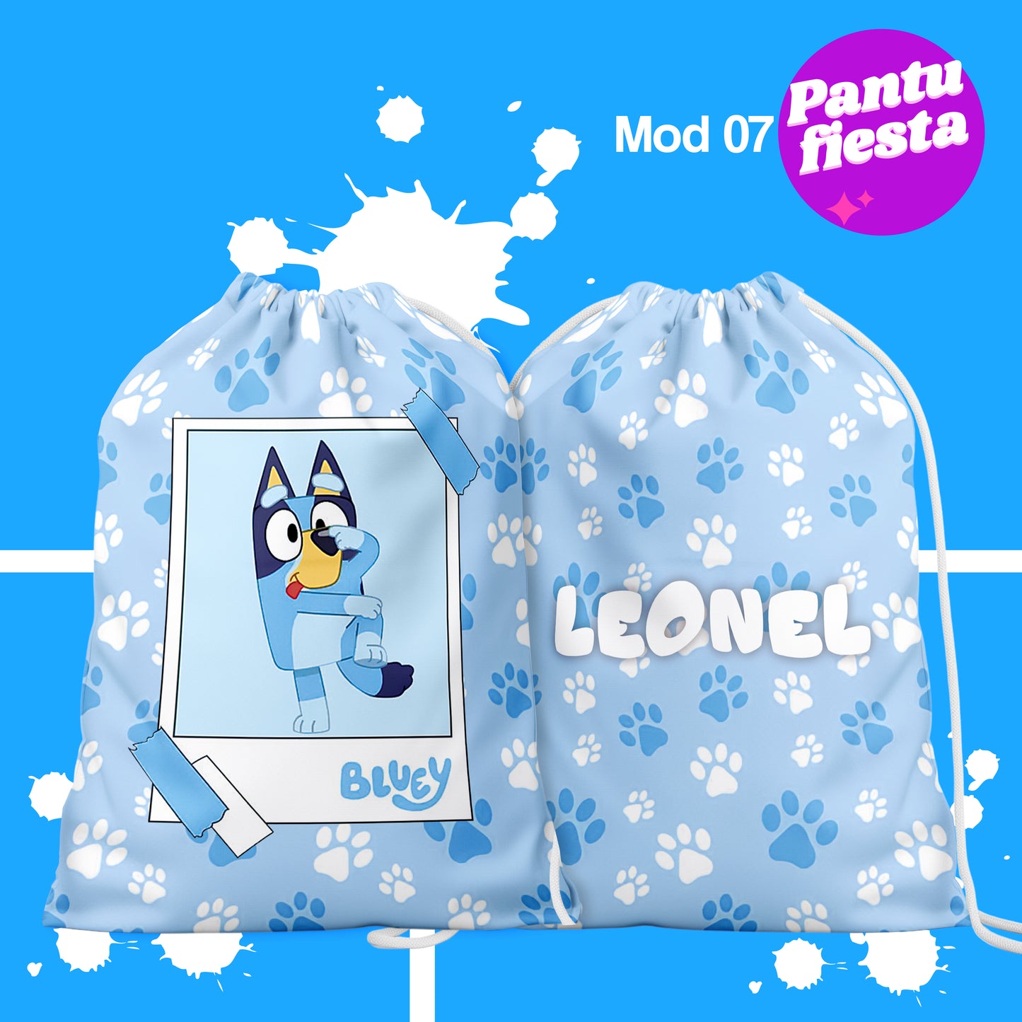 Bolo Dulcero Morralito Dulcero Bluey