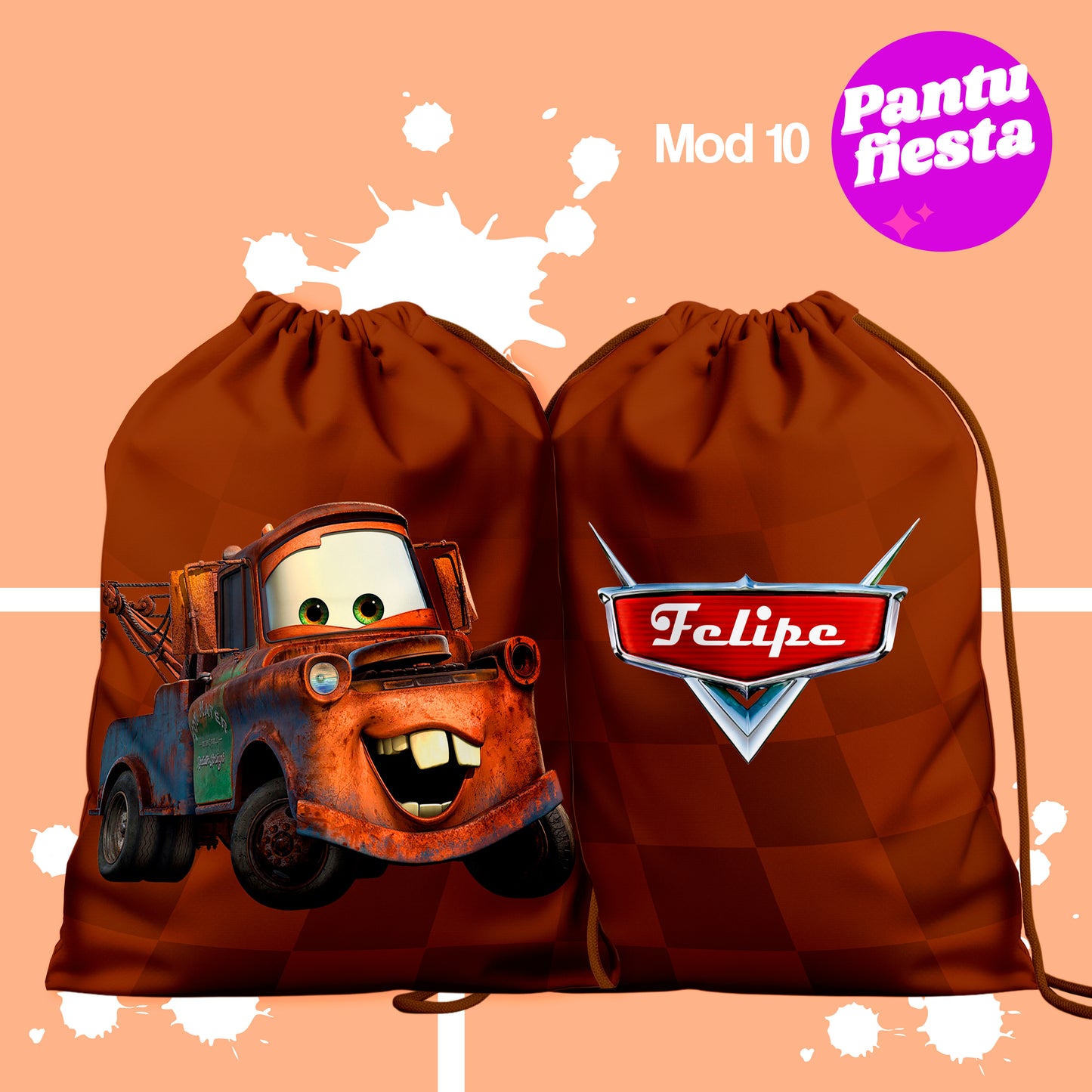 Bolo Dulcero Morralito Cars