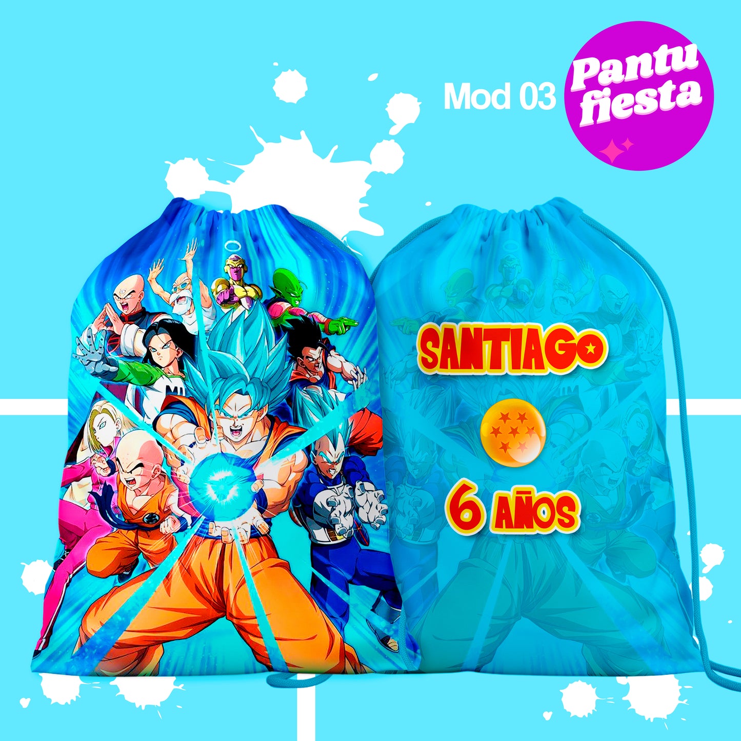 Bolo Dulcero Morralito Dragon Ball