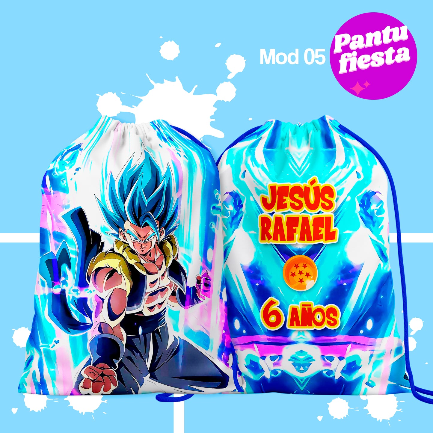 Bolo Dulcero Morralito Dragon Ball