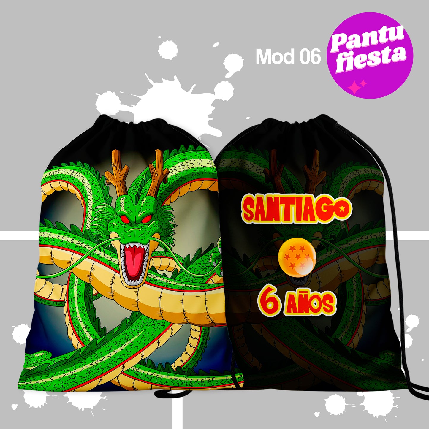 Bolo Dulcero Morralito Dragon Ball