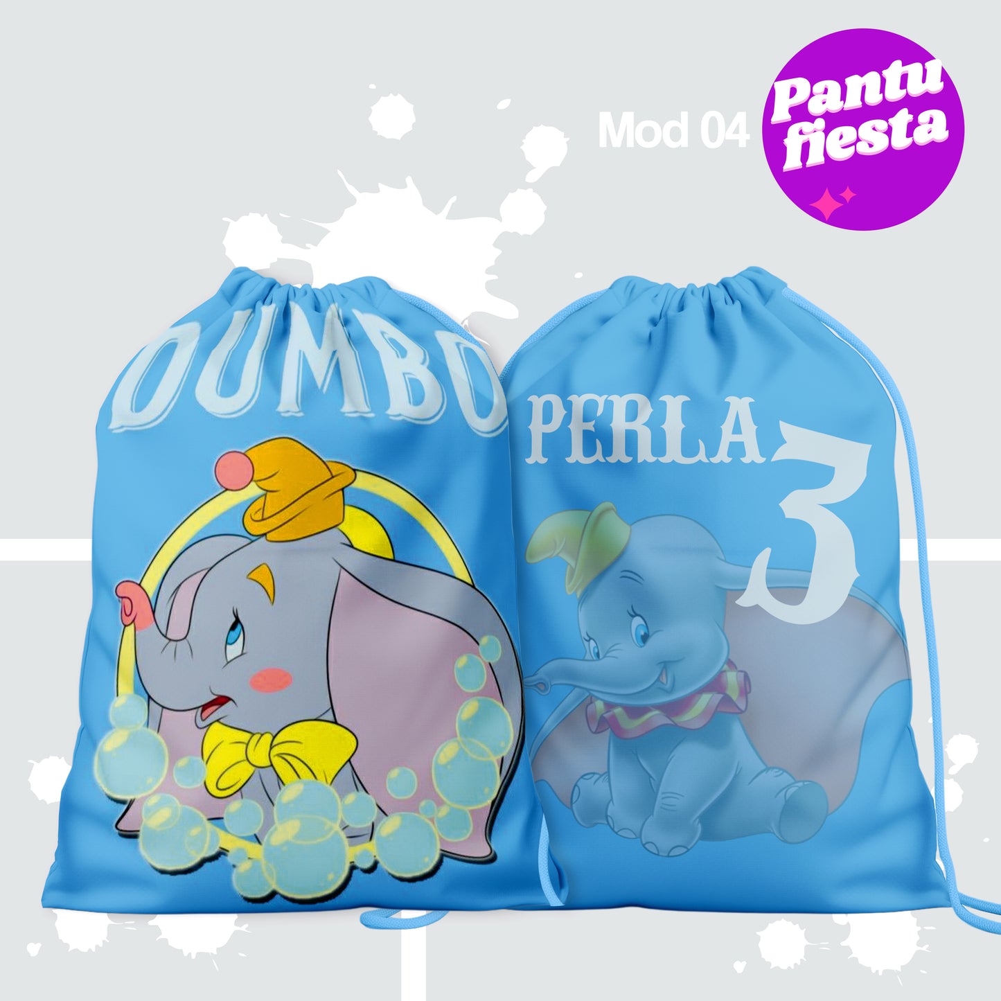 Bolo Dulcero Morralito Dumbo