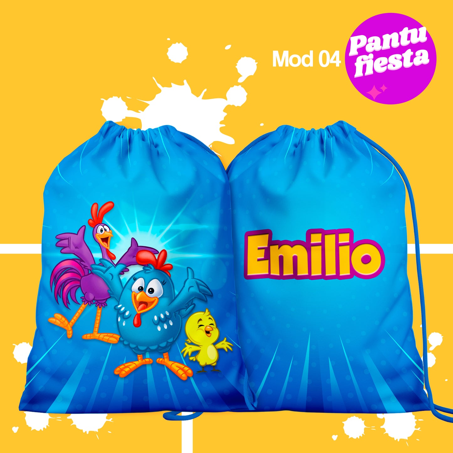 Bolo Dulcero Morralito La Gallina Pintadita