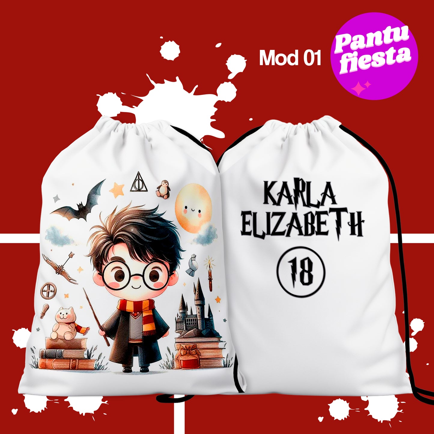 Bolo Dulcero Morralito Harry Potter