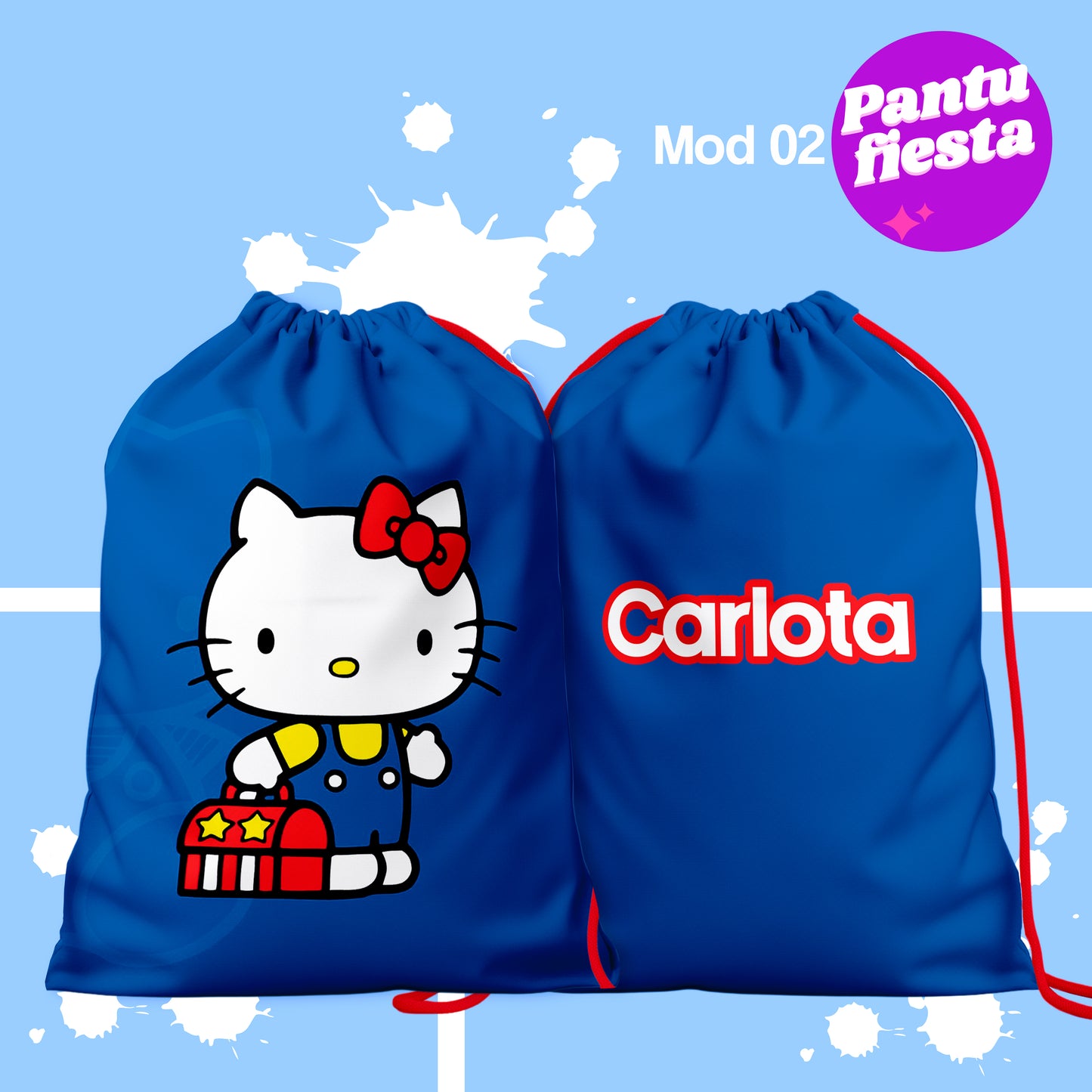 Bolo Dulcero Morralito Dulcero Hello Kitty