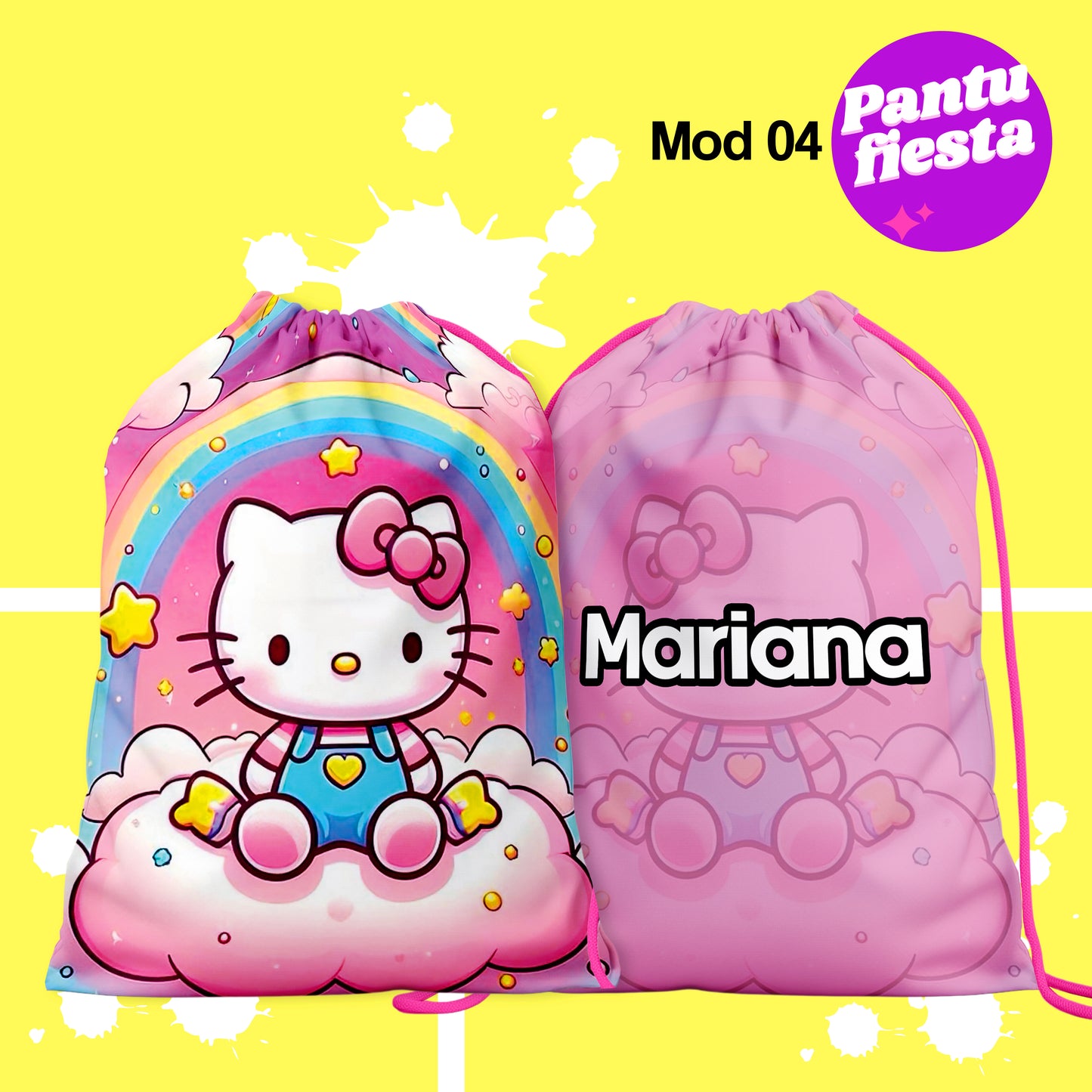 Bolo Dulcero Morralito Dulcero Hello Kitty