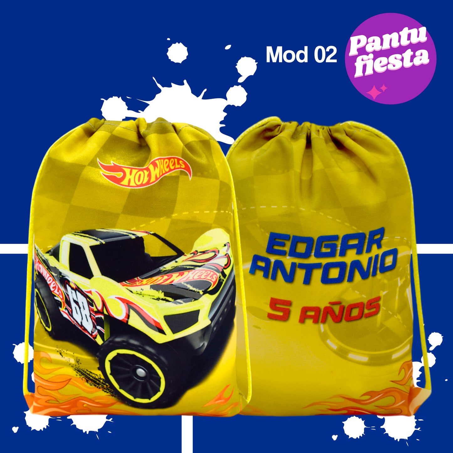 Bolo Dulcero Morralito Dulcero Hot Wheels