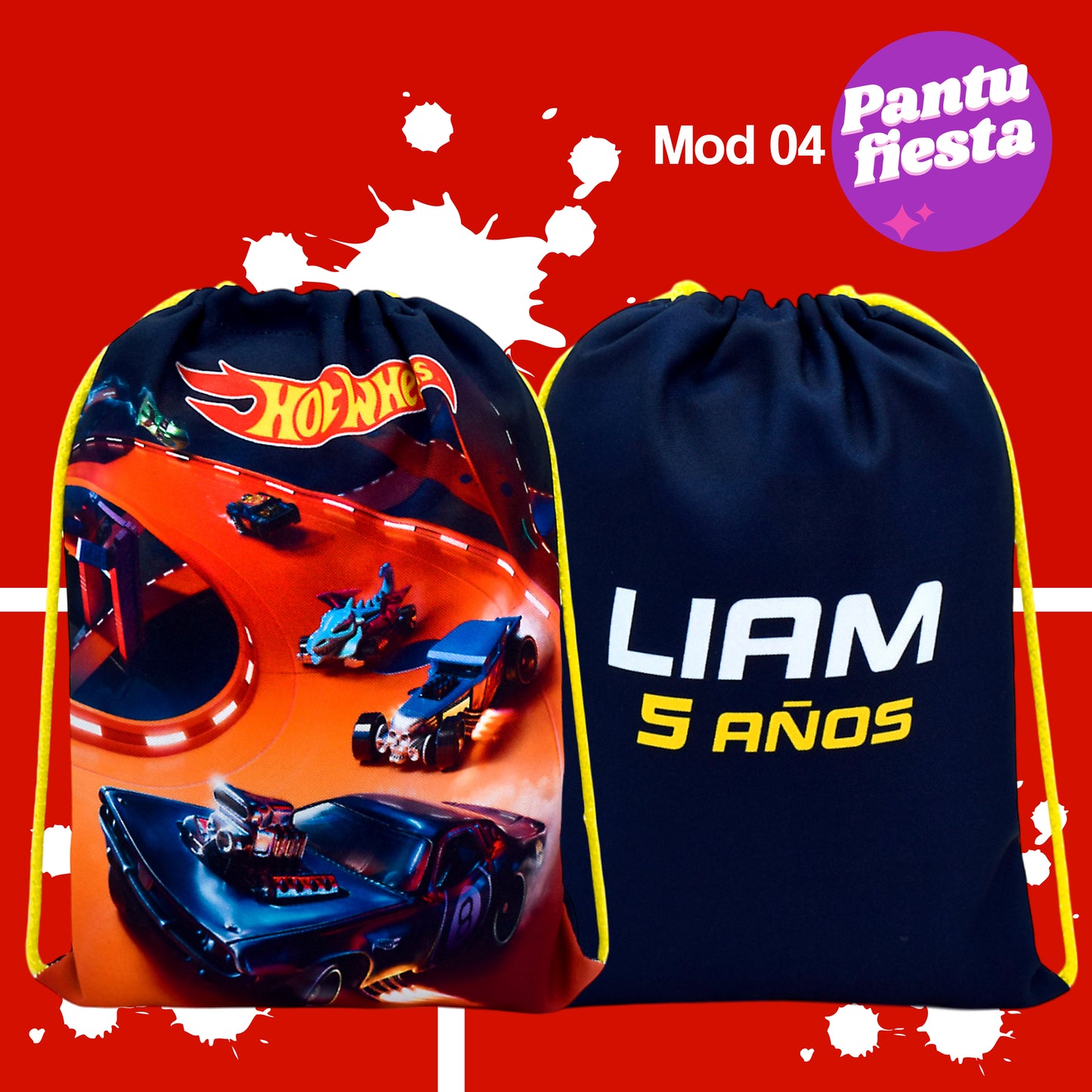 Bolo Dulcero Morralito Dulcero Hot Wheels