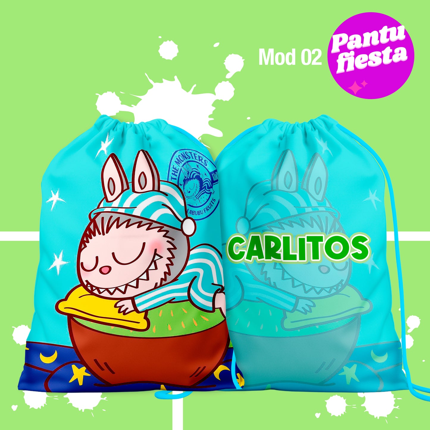 Bolo Morralito Dulcero Labubu