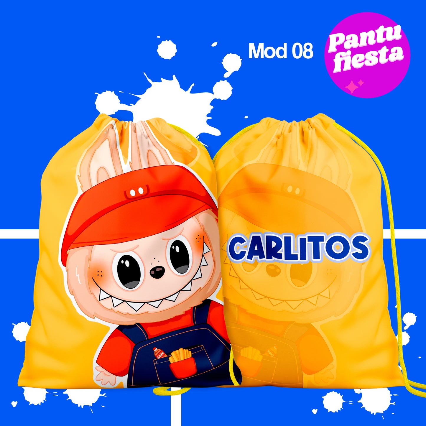 Bolo Morralito Dulcero Labubu