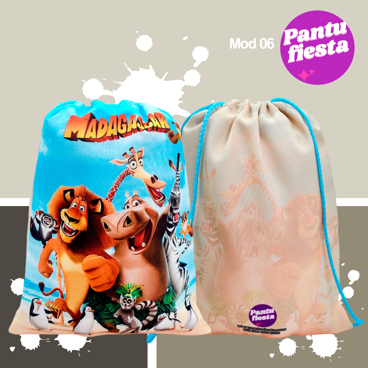 Bolo Dulcero Morralito Madagascar