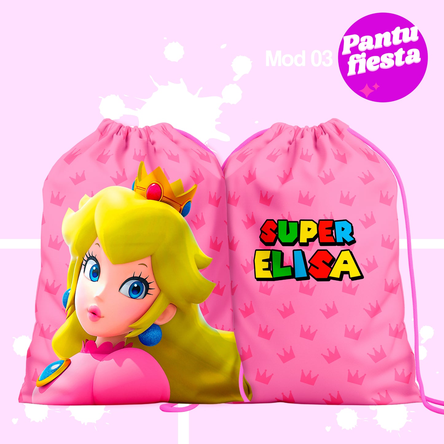 Bolo Dulcero Morralito Mario Bros