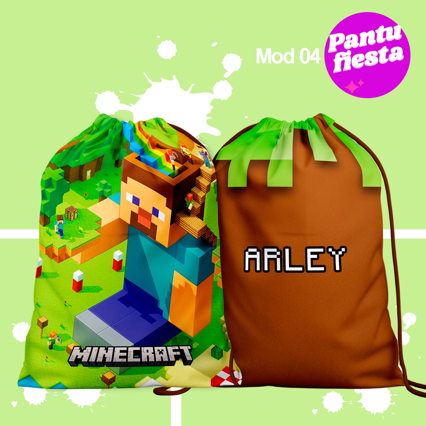 Bolo Dulcero Morralito Minecraft
