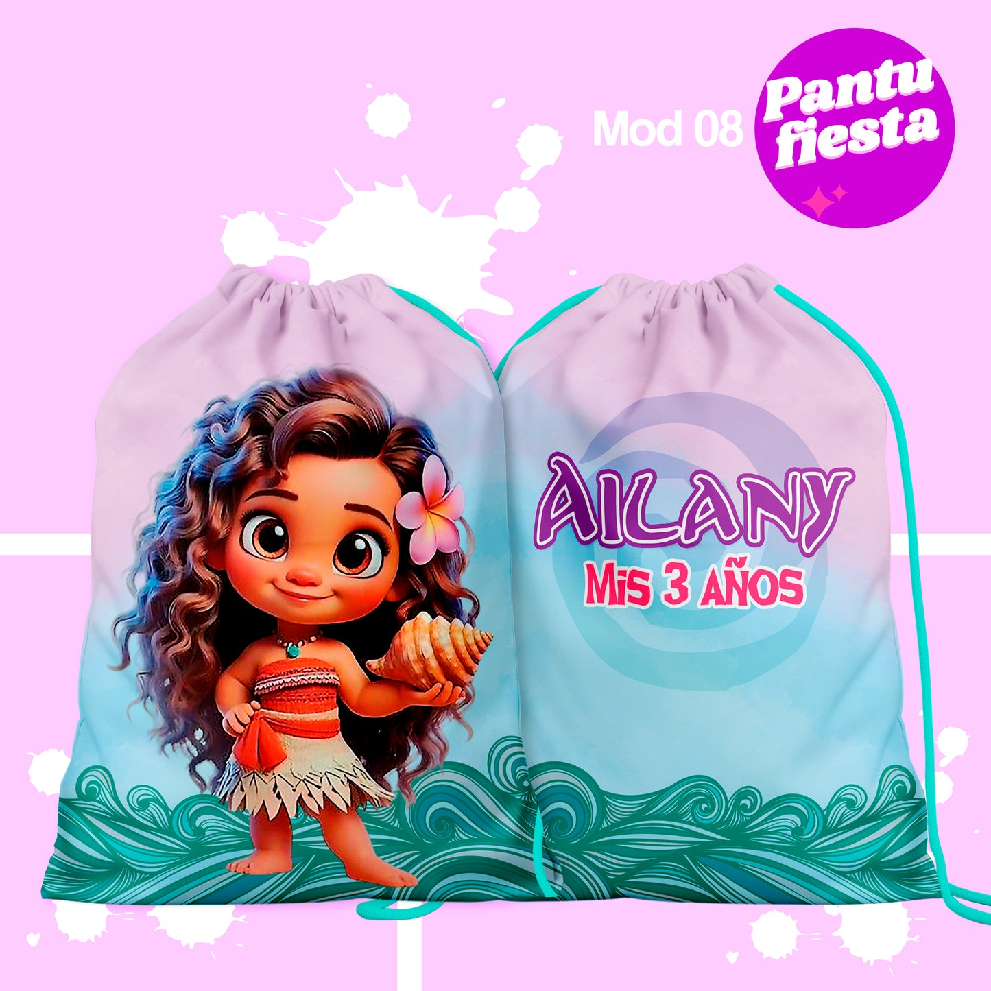 Bolo Dulcero Morralito Moana