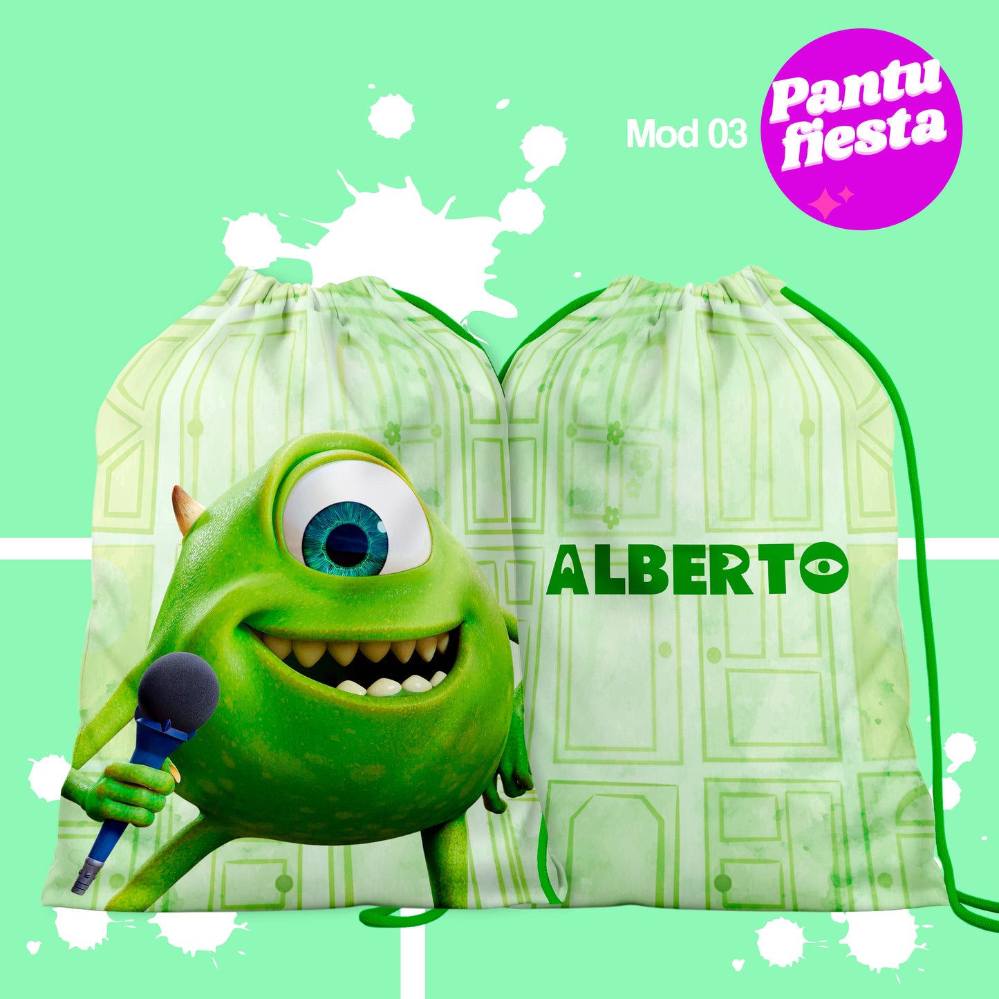 Bolo Dulcero Morralito Monsters Inc