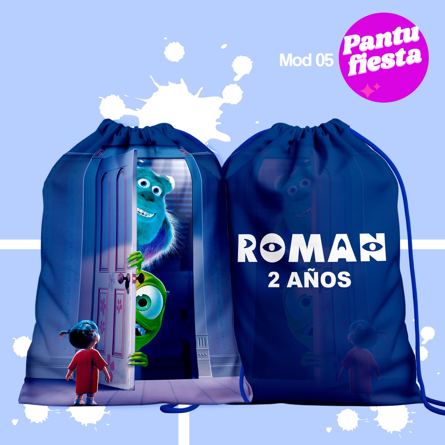 Bolo Dulcero Morralito Monsters Inc