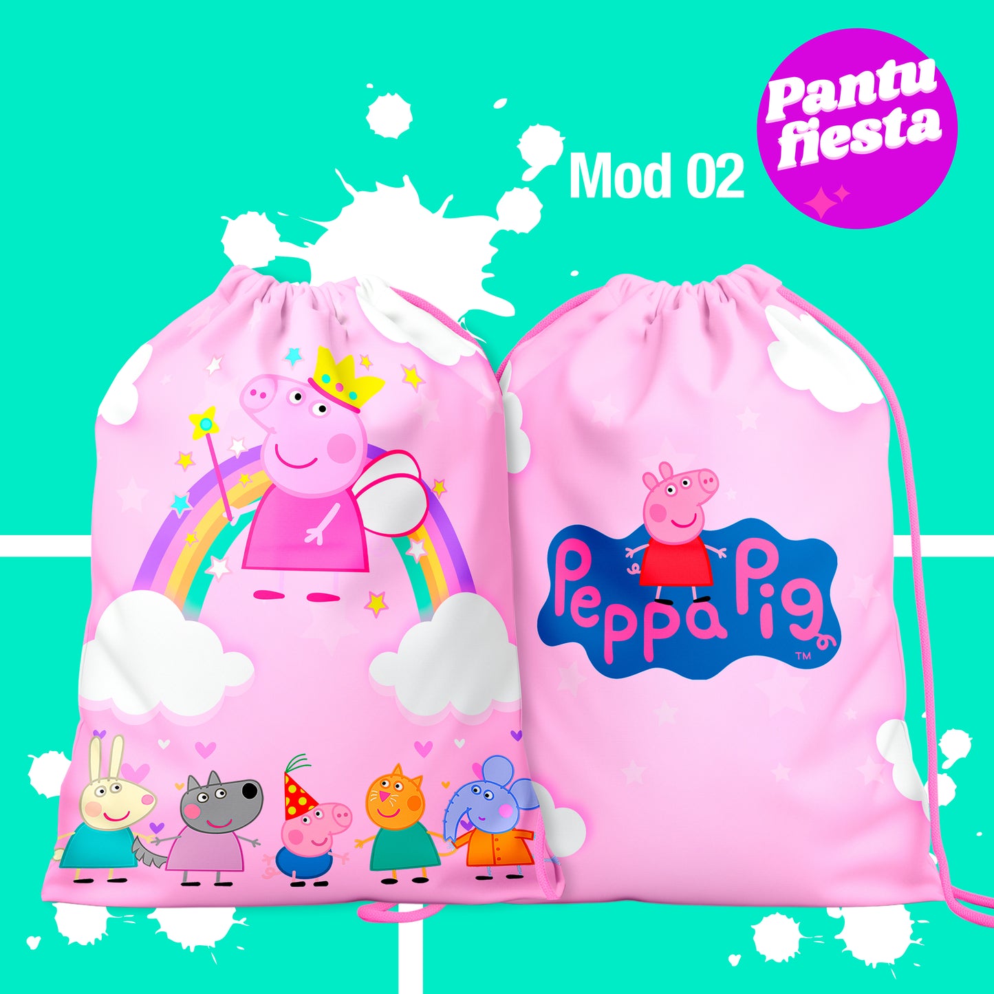 Bolo Dulcero Morralito Peppa Pig