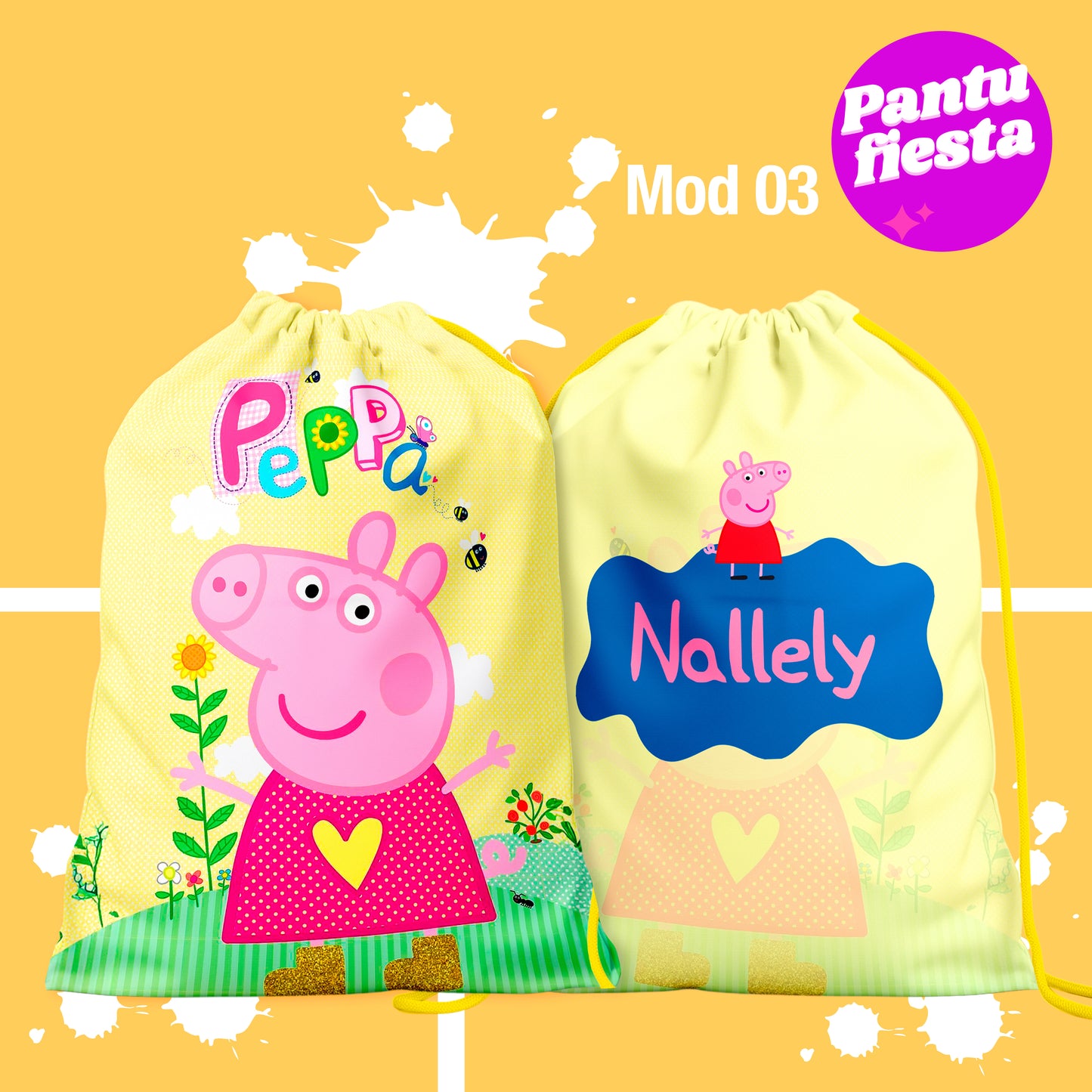 Bolo Dulcero Morralito Peppa Pig