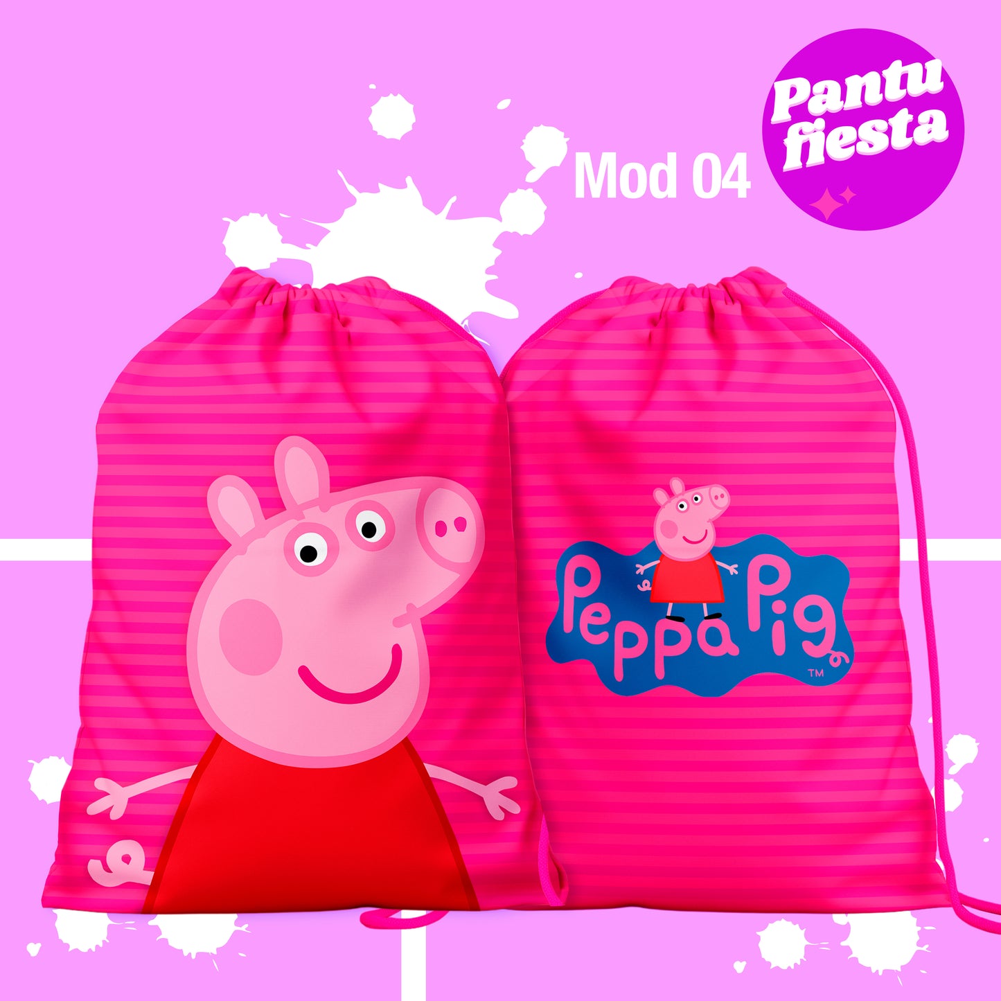 Bolo Dulcero Morralito Peppa Pig