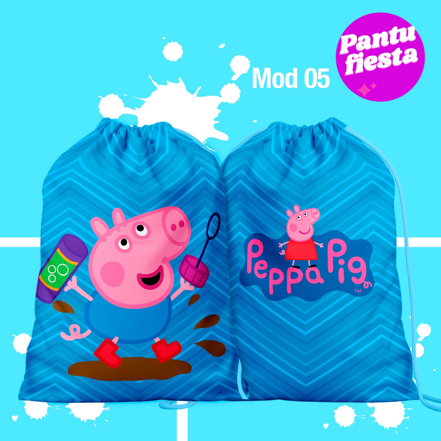 Bolo Dulcero Morralito Peppa Pig
