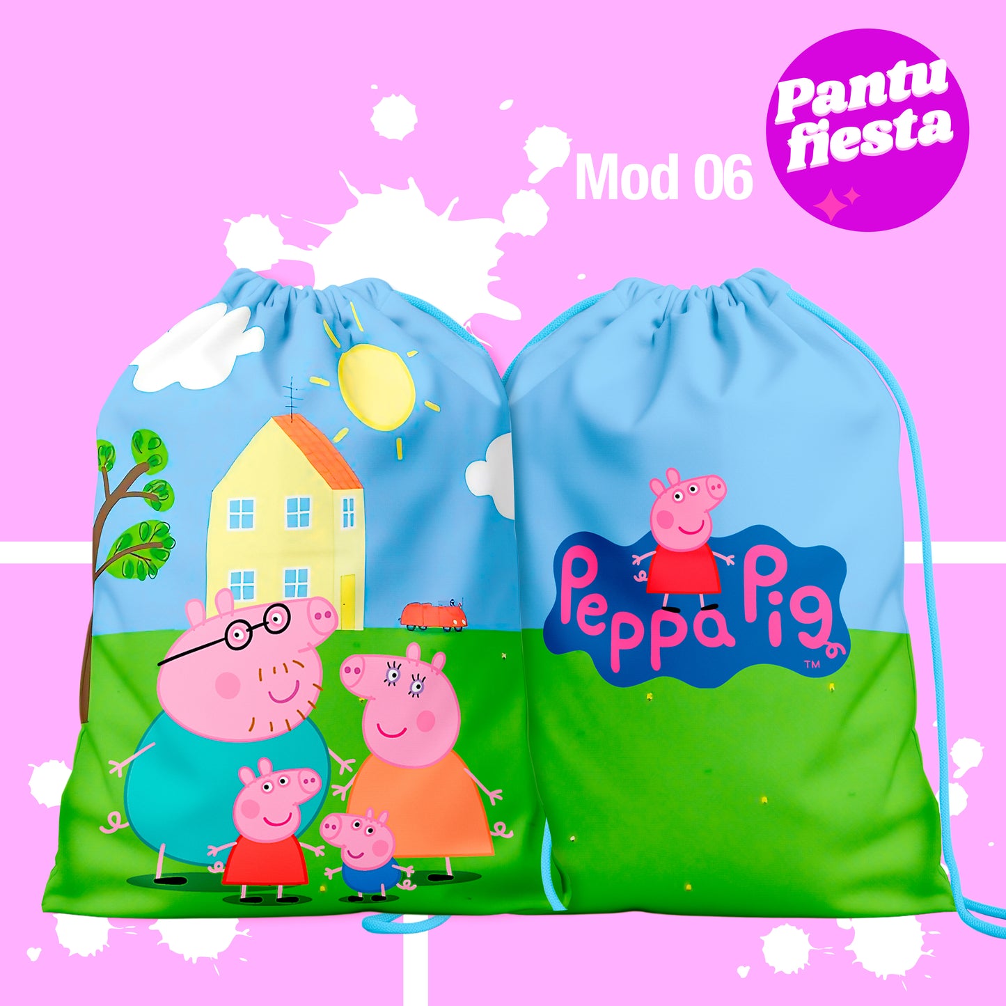 Bolo Dulcero Morralito Peppa Pig