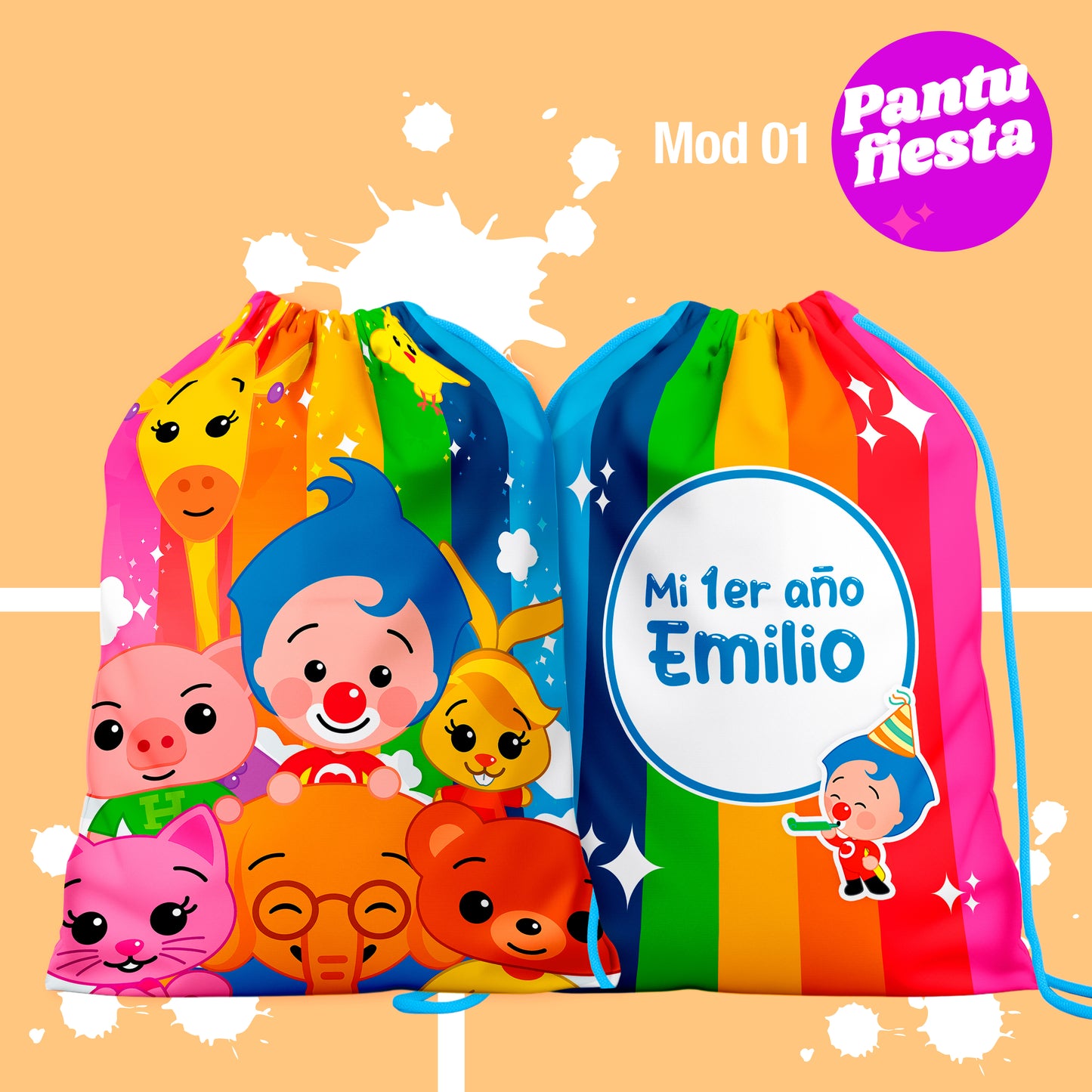 Bolo Dulcero Morralito Plim Plim