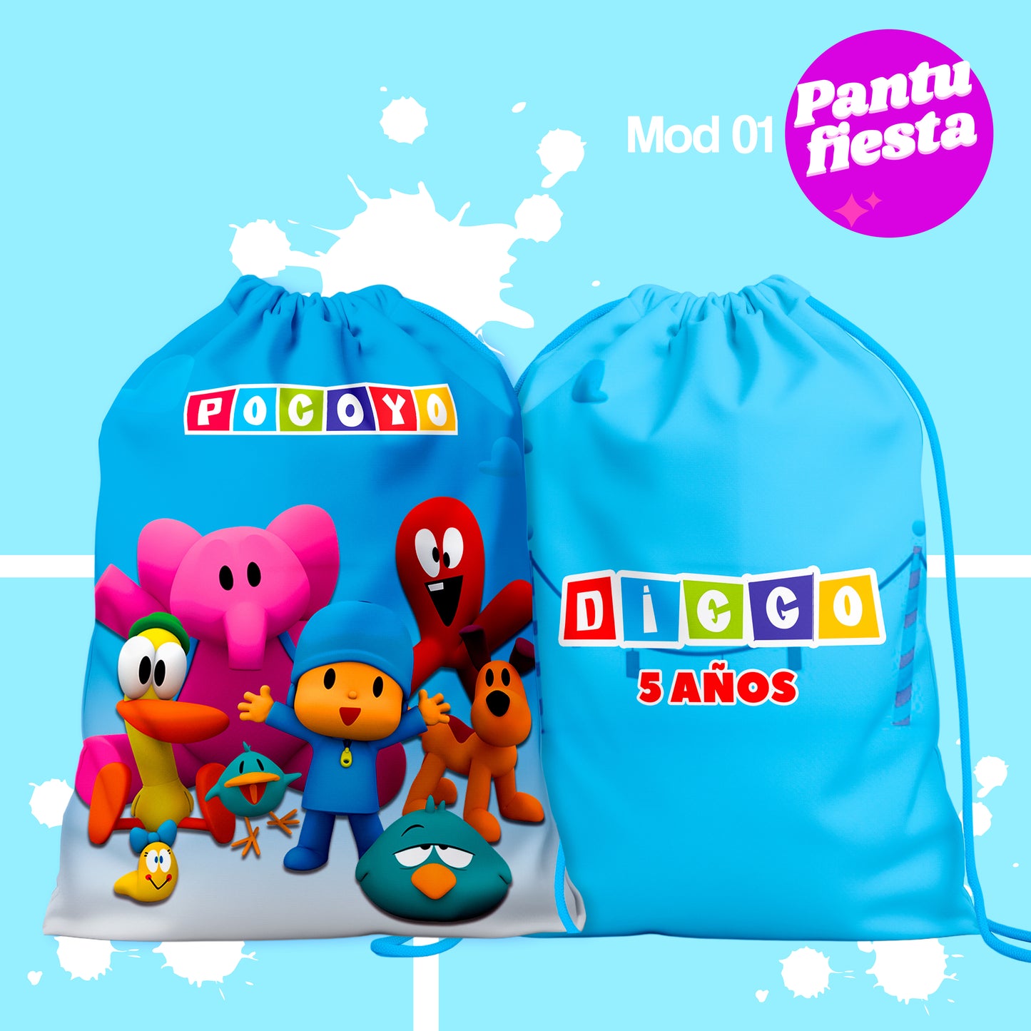 Bolo Dulcero Morralito Pocoyo
