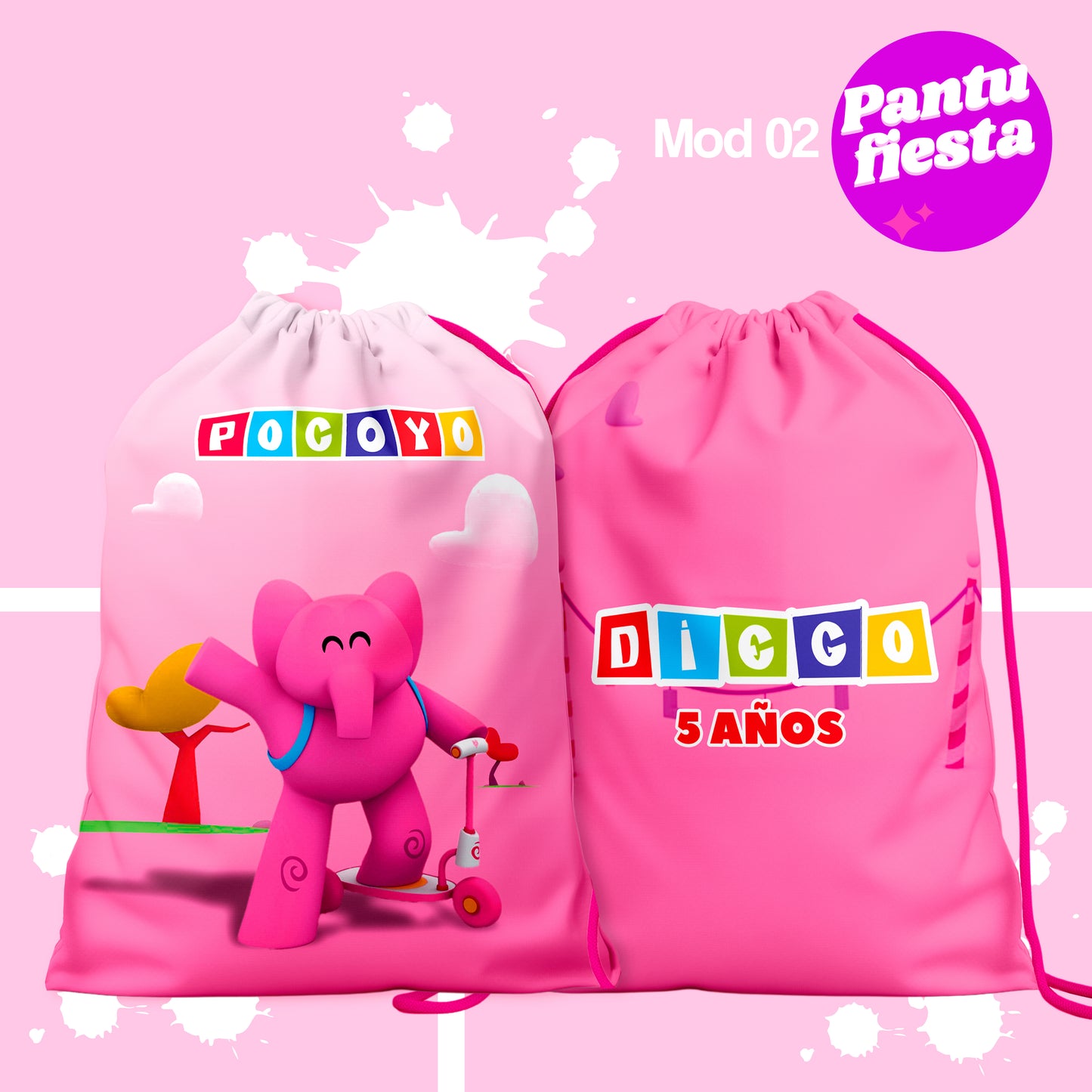 Bolo Dulcero Morralito Pocoyo