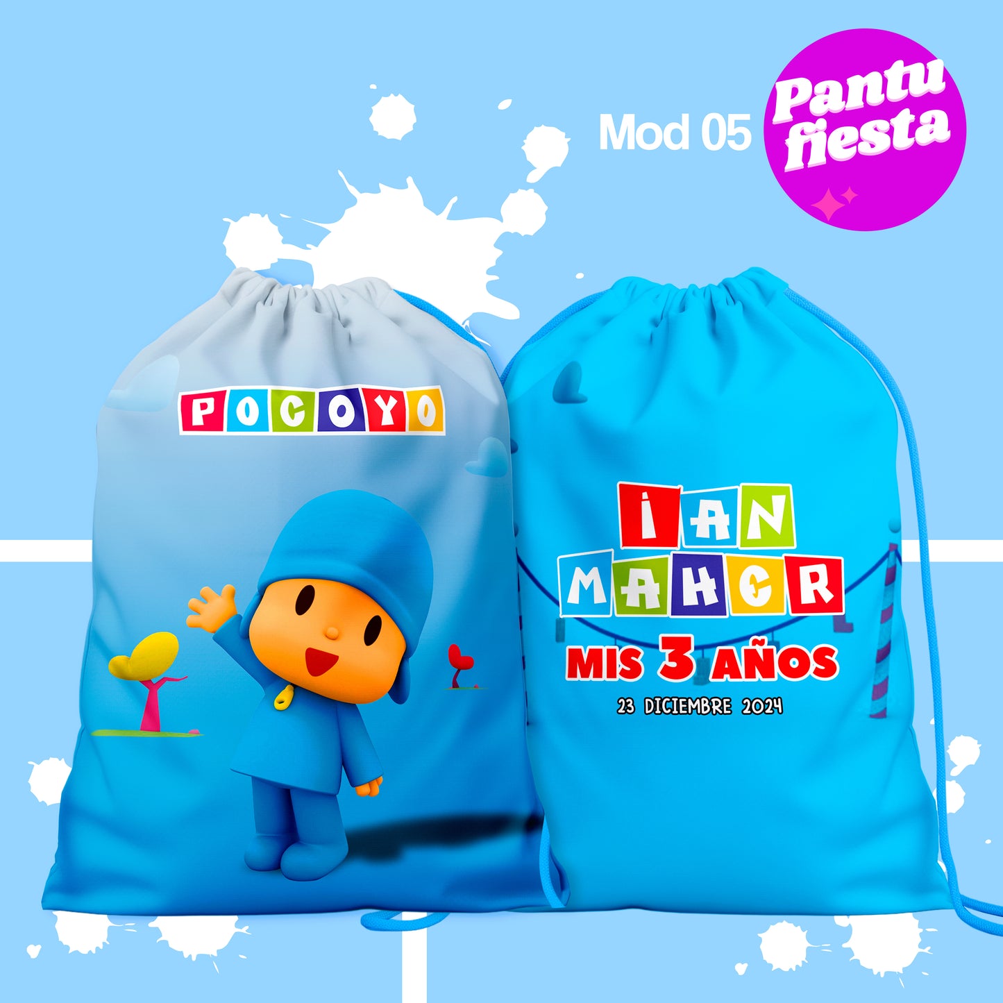 Bolo Dulcero Morralito Pocoyo