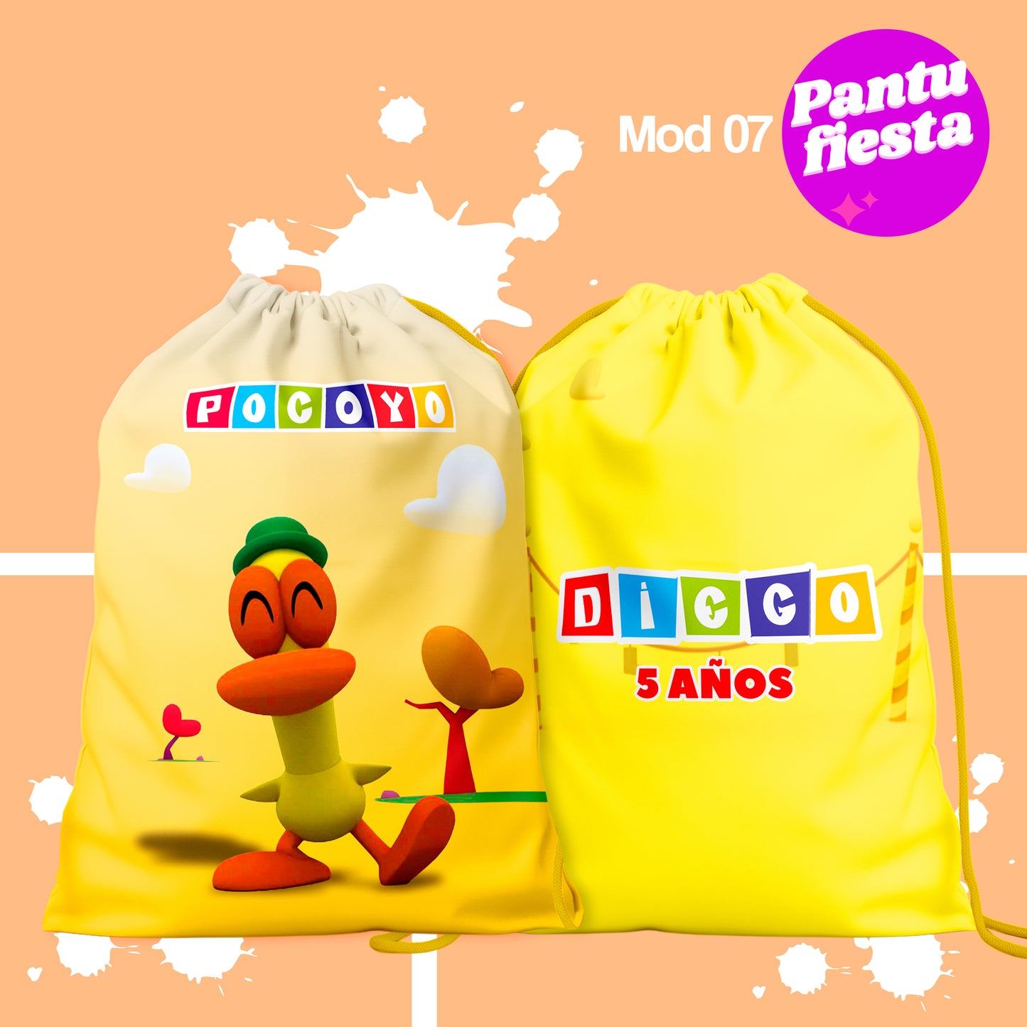 Bolo Dulcero Morralito Pocoyo