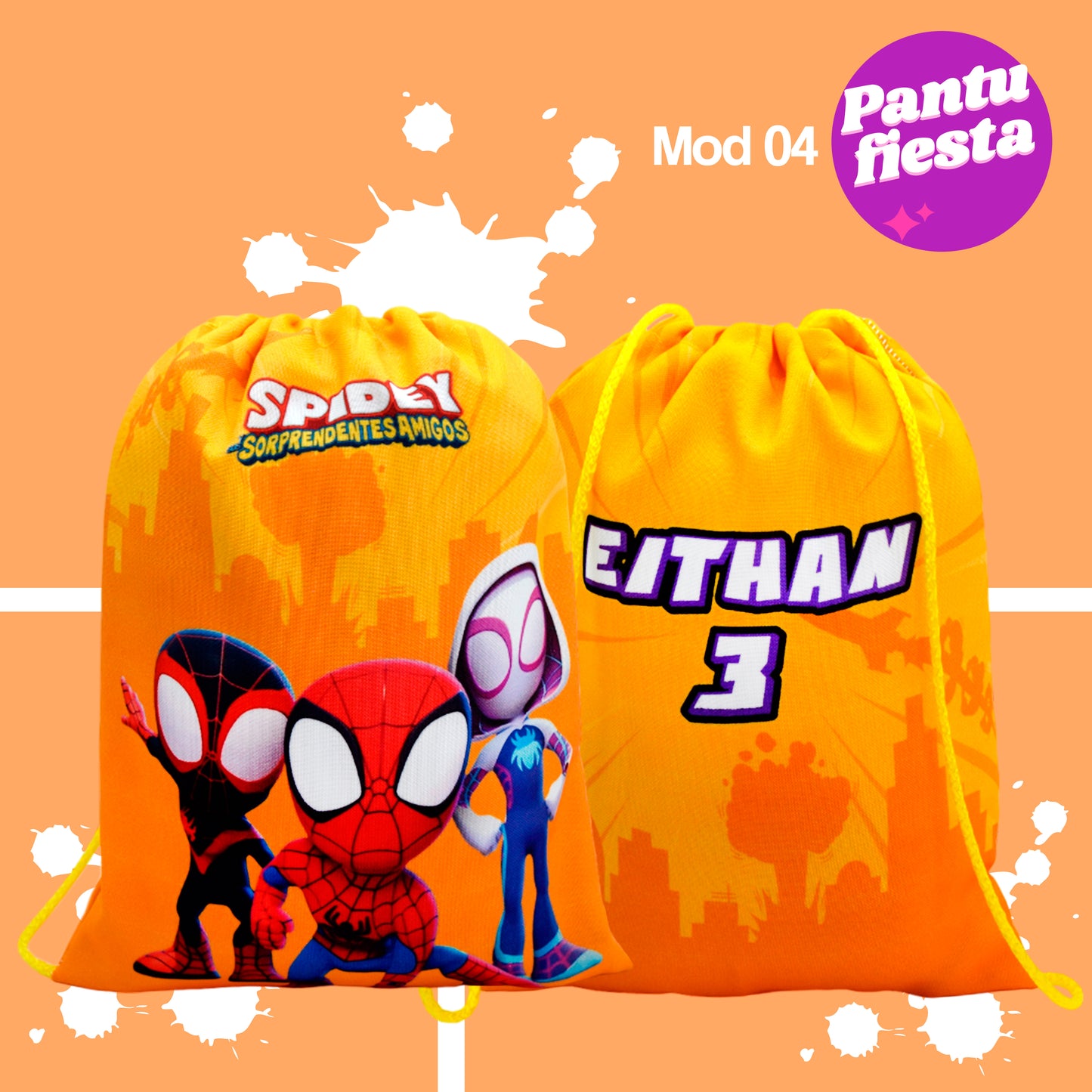 Bolo Dulcero Morralito Spidey y sus sorprendentes amigos