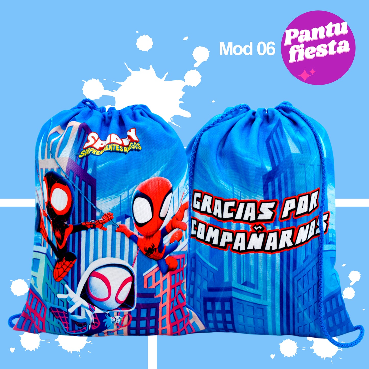 Bolo Dulcero Morralito Spidey y sus sorprendentes amigos