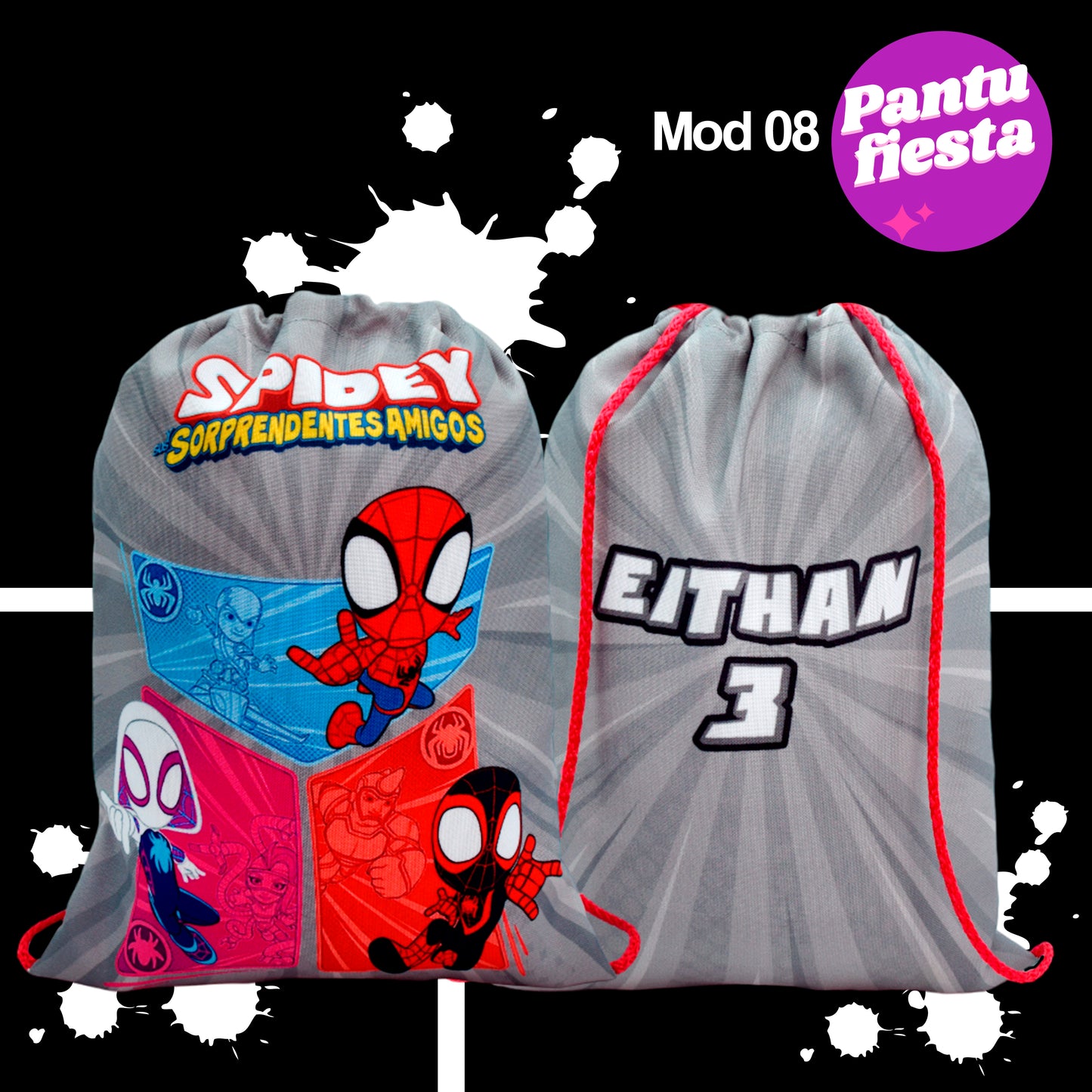 Bolo Dulcero Morralito Spidey y sus sorprendentes amigos