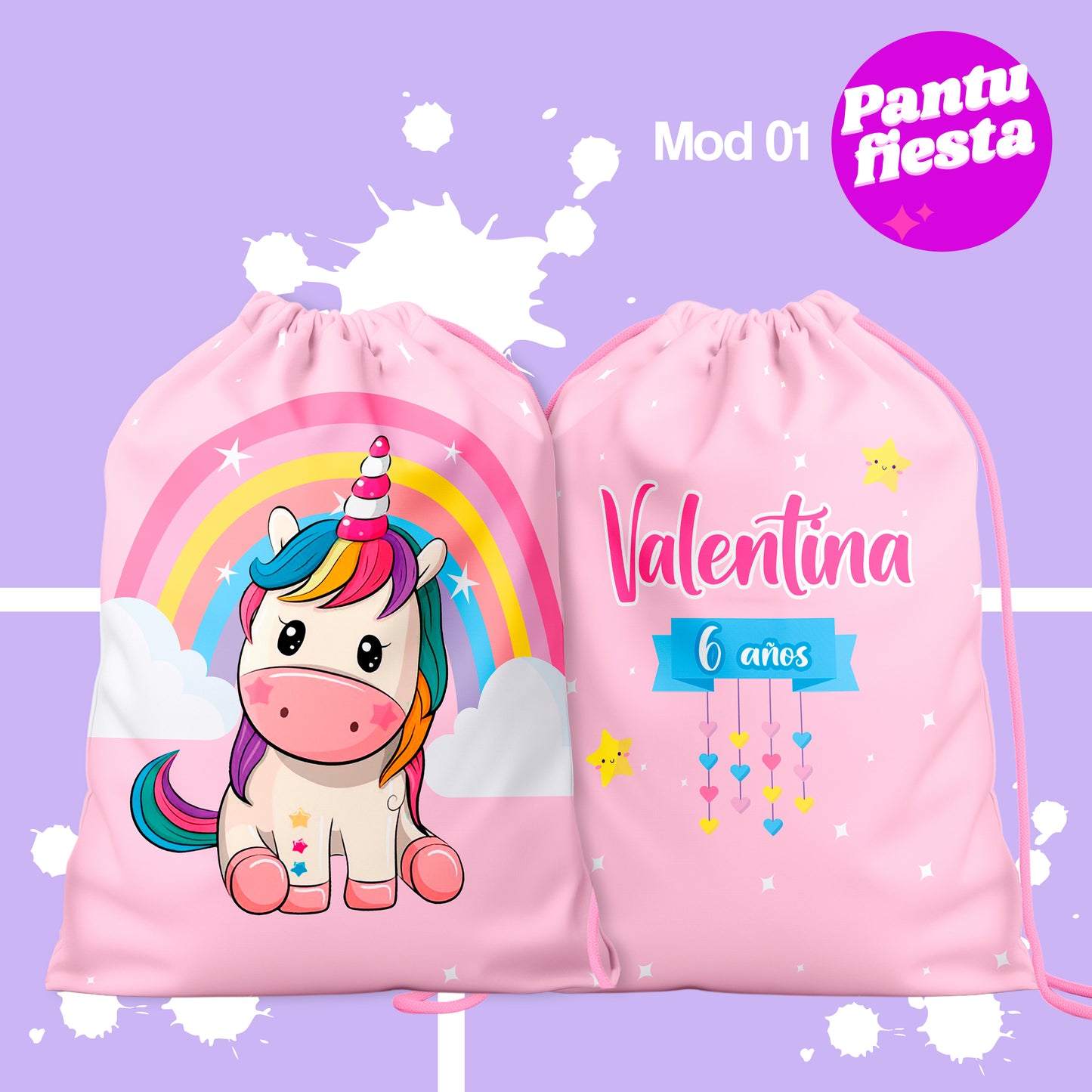 Bolo Dulcero Morralito Unicornio